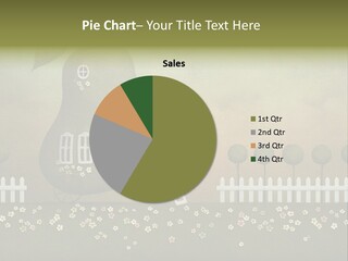 Ecology Chamomile Postcard PowerPoint Template