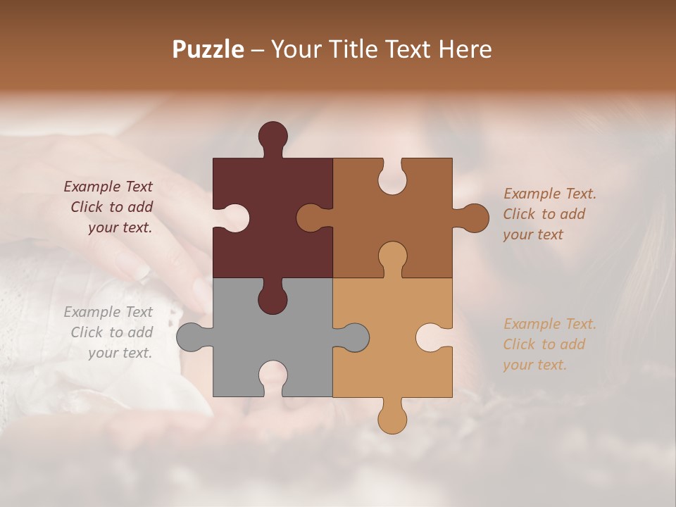 Care Peaceful New PowerPoint Template