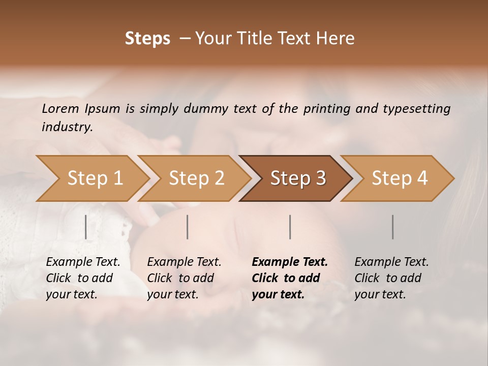Care Peaceful New PowerPoint Template