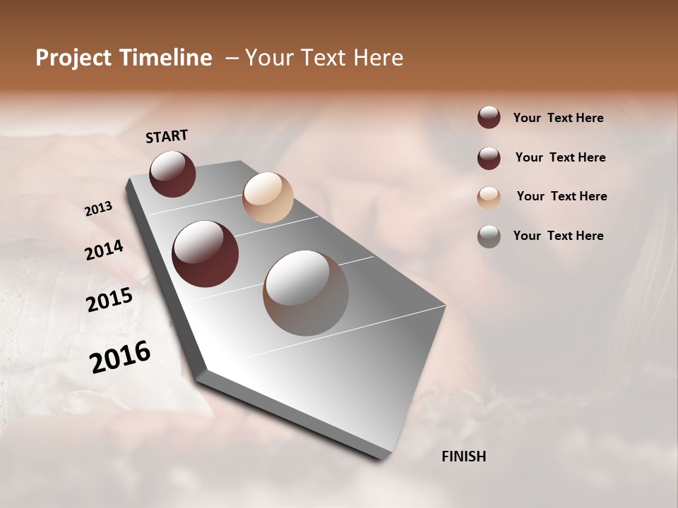 Care Peaceful New PowerPoint Template