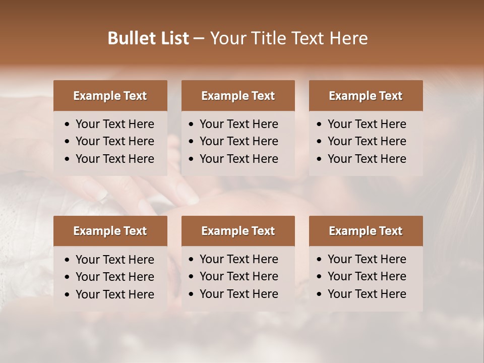 Care Peaceful New PowerPoint Template