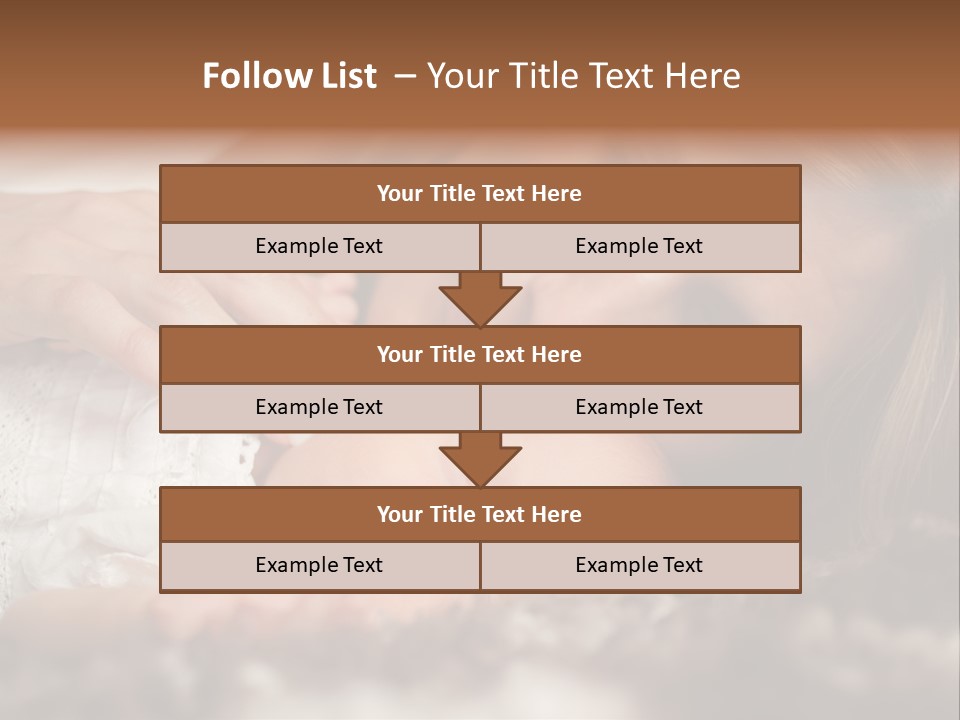 Care Peaceful New PowerPoint Template