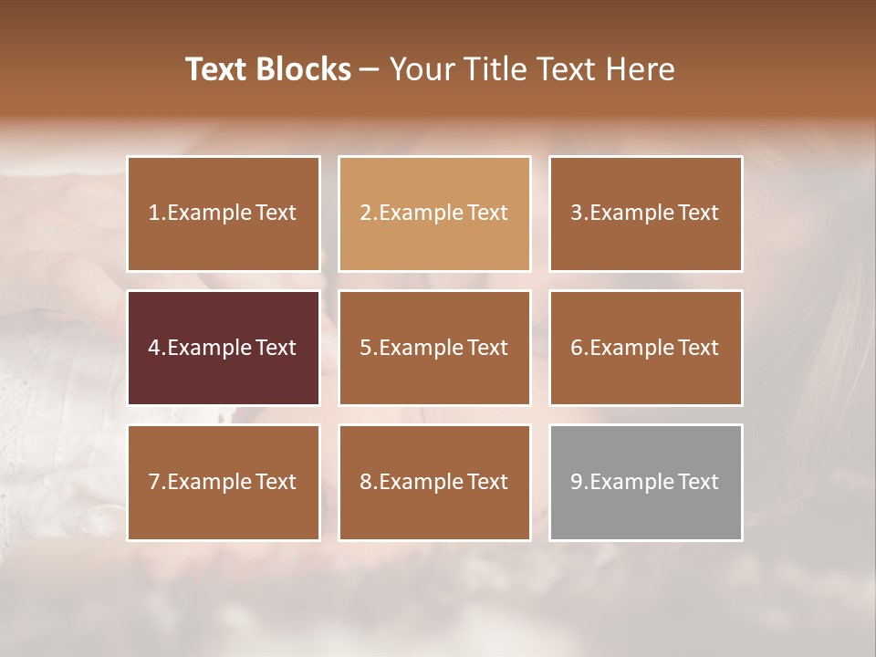 Care Peaceful New PowerPoint Template