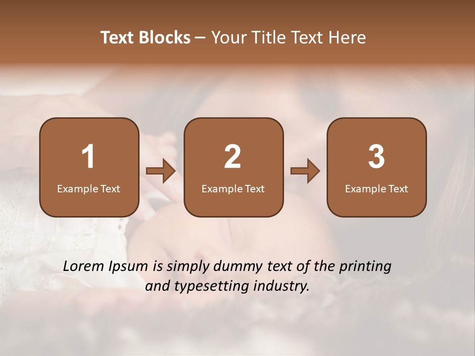 Care Peaceful New PowerPoint Template