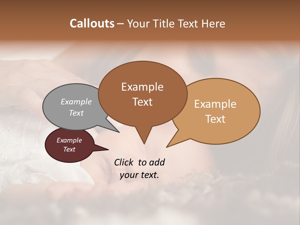 Care Peaceful New PowerPoint Template