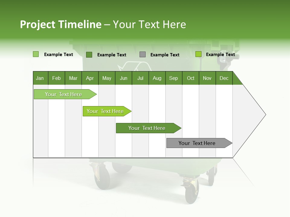 Litter Container Dustbin PowerPoint Template