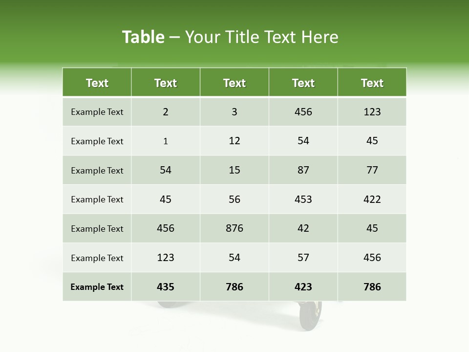 Litter Container Dustbin PowerPoint Template