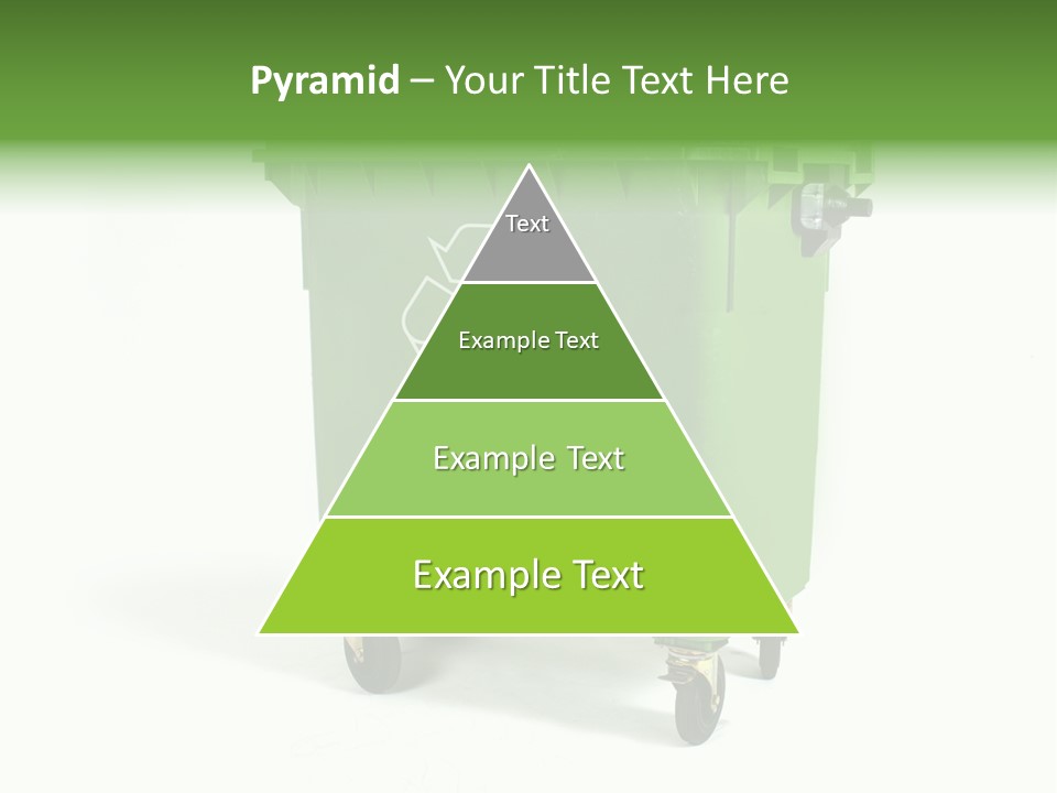 Litter Container Dustbin PowerPoint Template