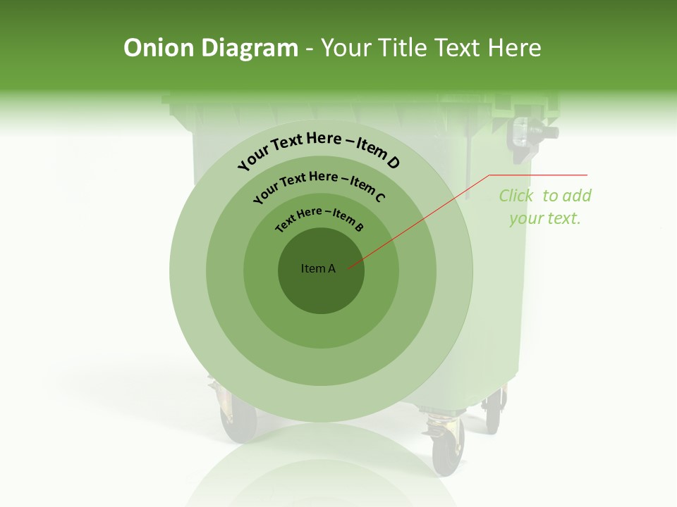 Litter Container Dustbin PowerPoint Template