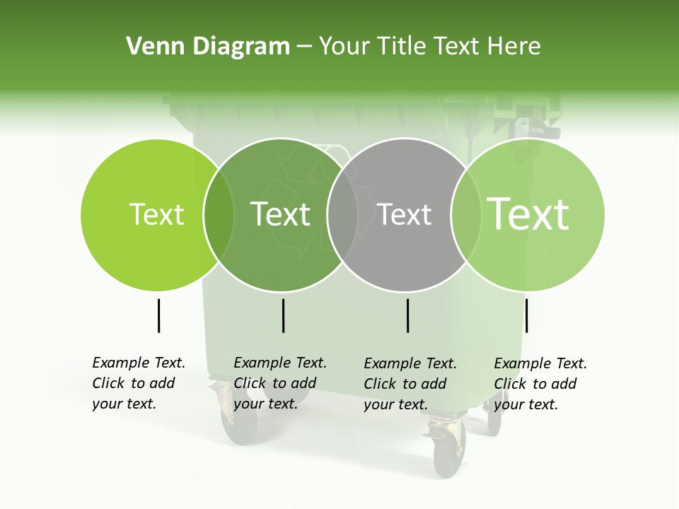 Litter Container Dustbin PowerPoint Template