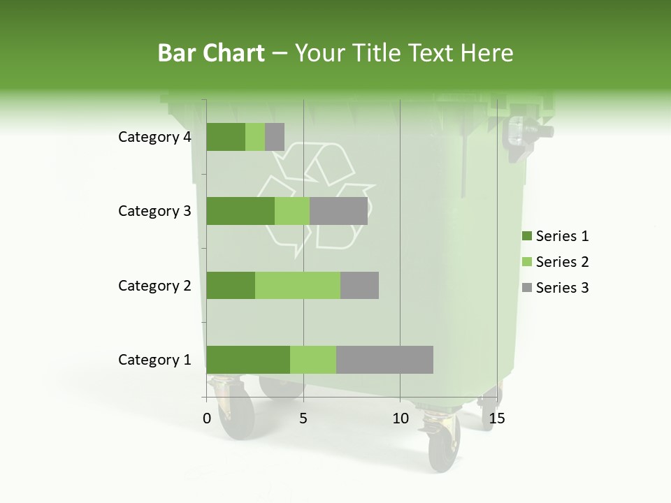 Litter Container Dustbin PowerPoint Template