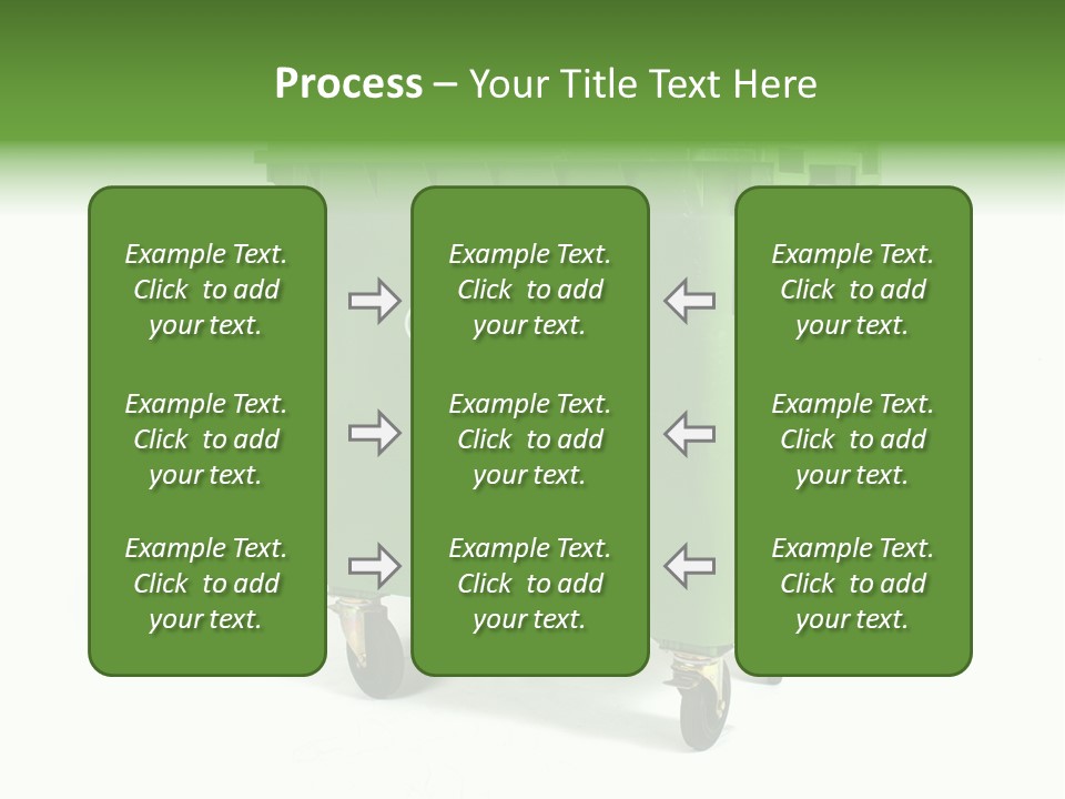 Litter Container Dustbin PowerPoint Template