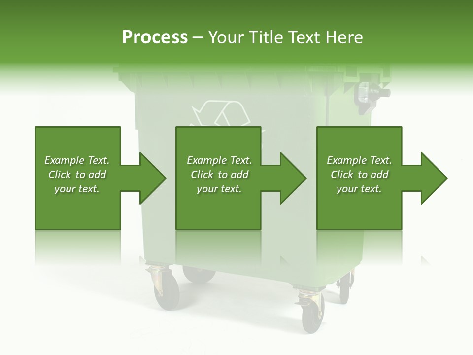 Litter Container Dustbin PowerPoint Template