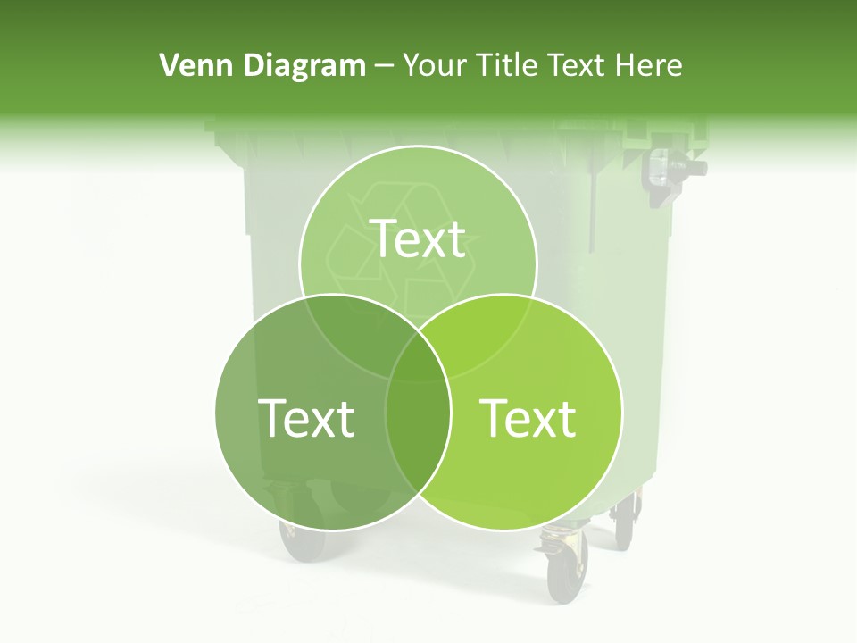 Litter Container Dustbin PowerPoint Template