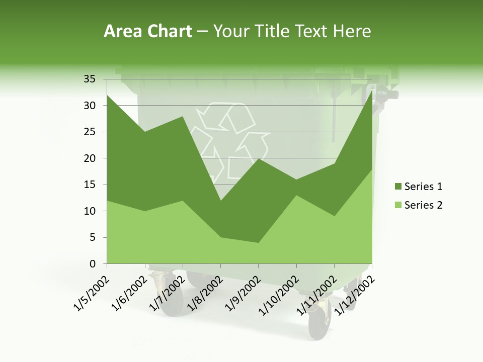 Litter Container Dustbin PowerPoint Template