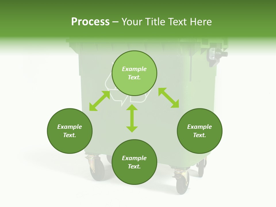 Litter Container Dustbin PowerPoint Template