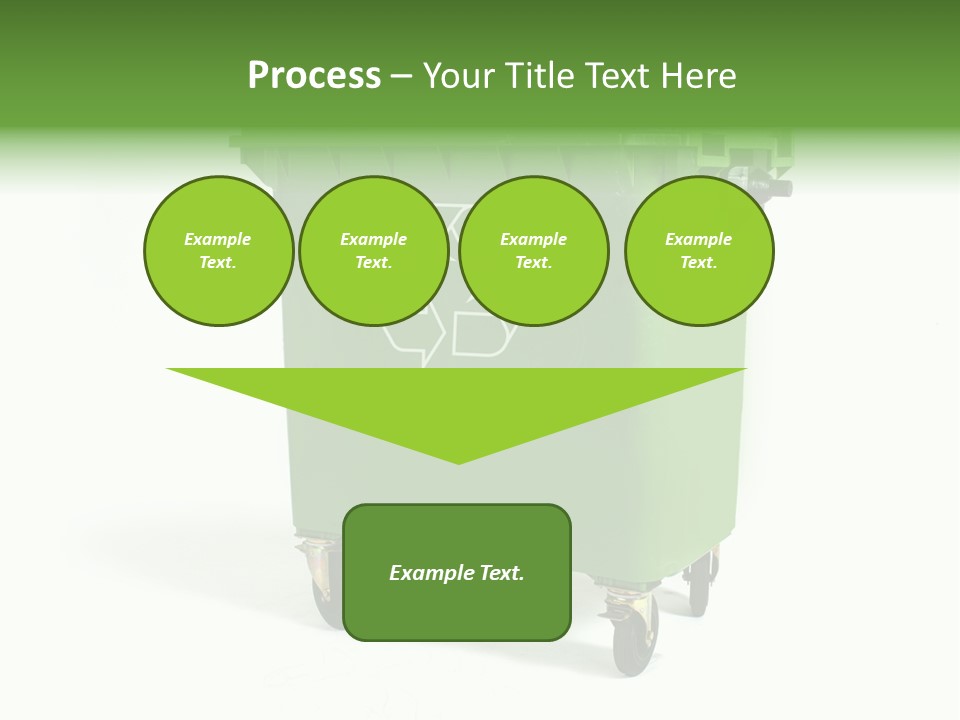 Litter Container Dustbin PowerPoint Template