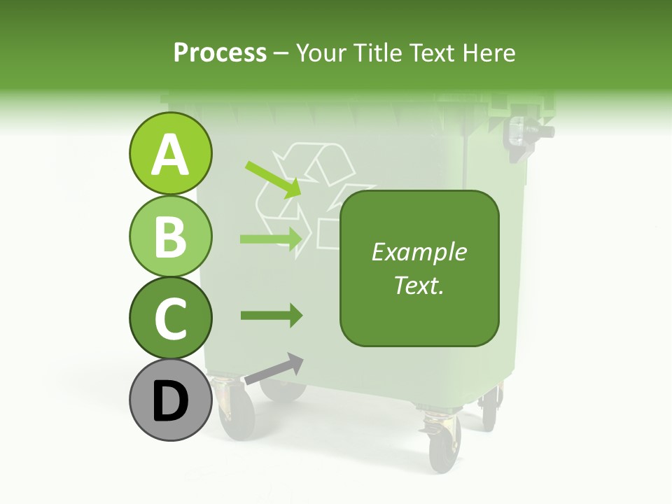 Litter Container Dustbin PowerPoint Template