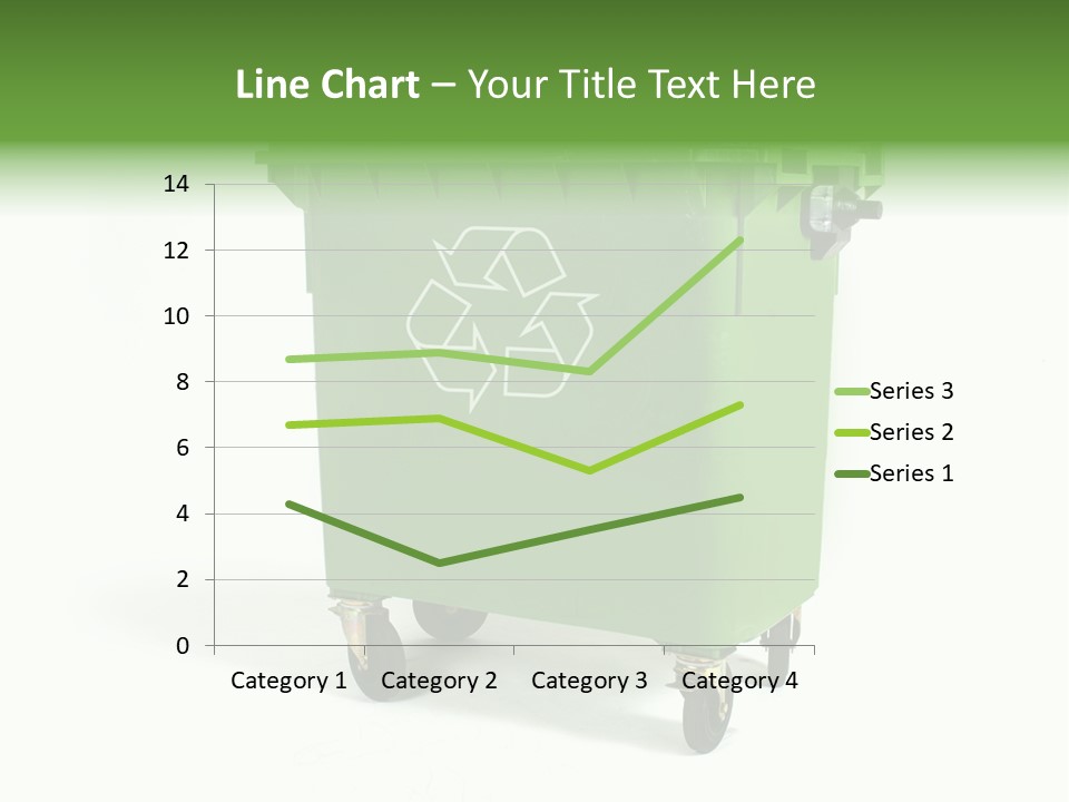 Litter Container Dustbin PowerPoint Template