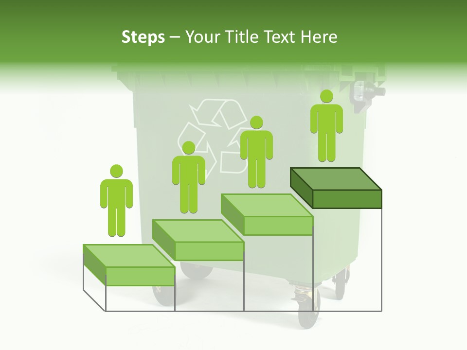 Litter Container Dustbin PowerPoint Template