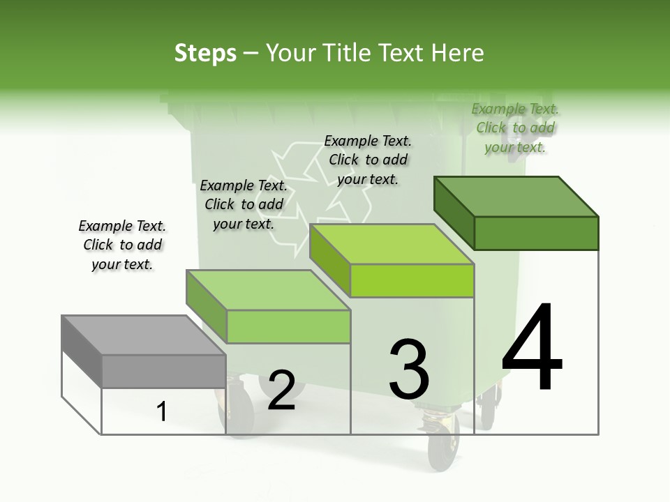 Litter Container Dustbin PowerPoint Template