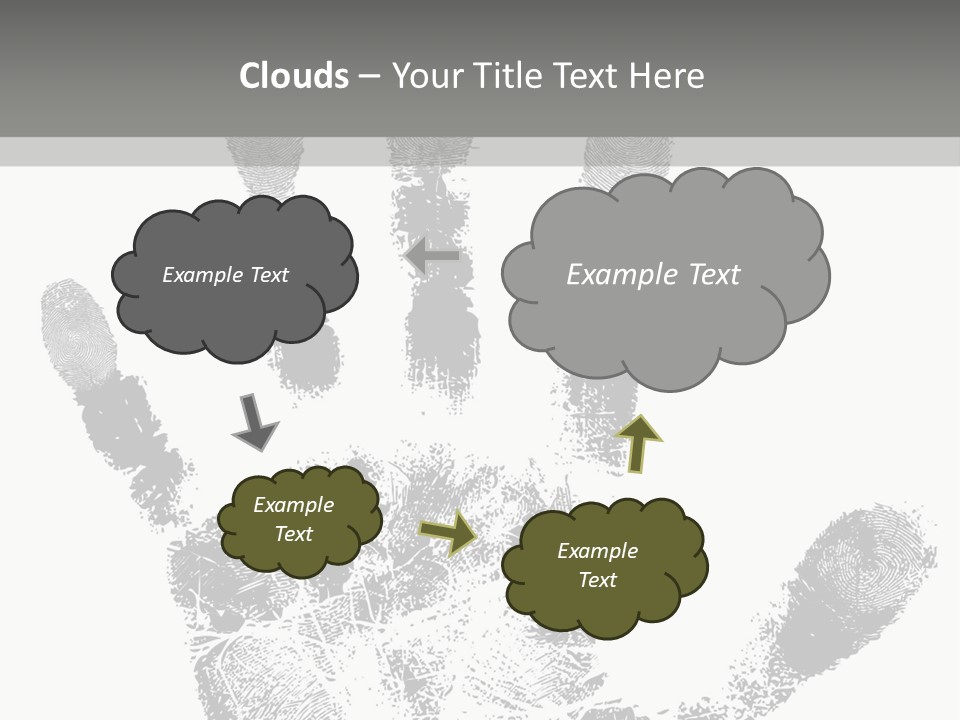 Messaging Curly Device PowerPoint Template