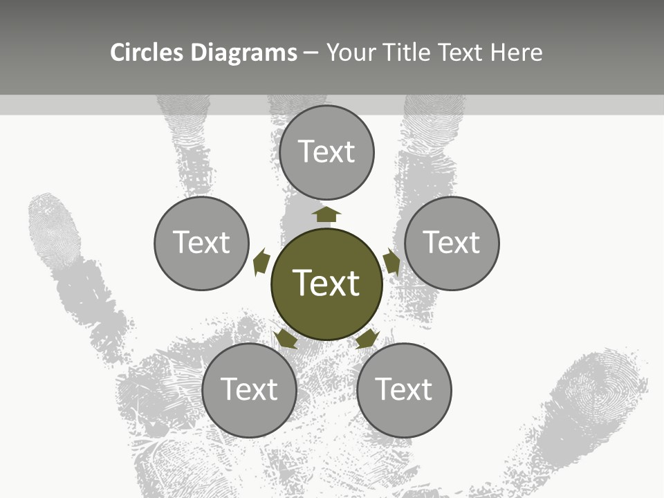 Messaging Curly Device PowerPoint Template