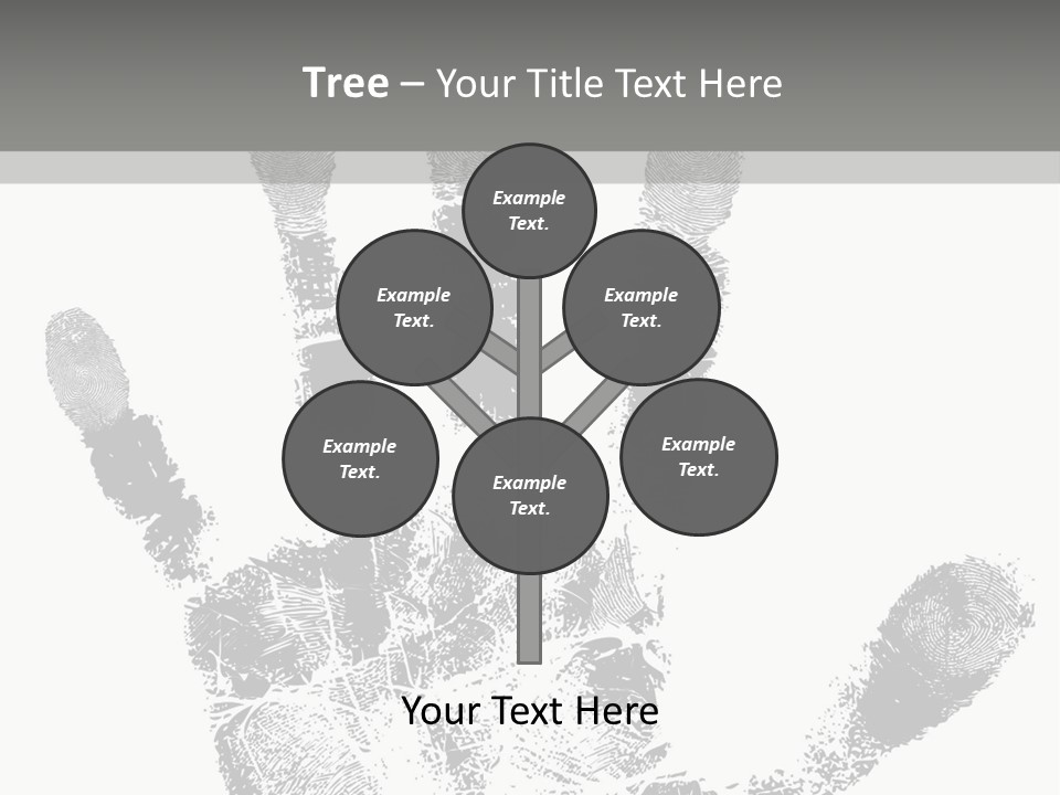 Messaging Curly Device PowerPoint Template