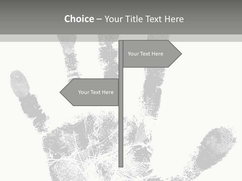Messaging Curly Device PowerPoint Template