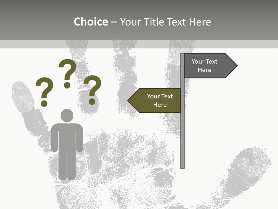 Messaging Curly Device PowerPoint Template