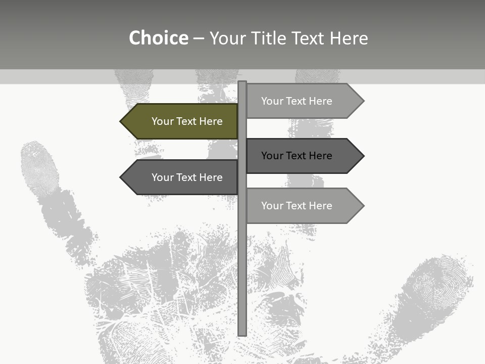 Messaging Curly Device PowerPoint Template