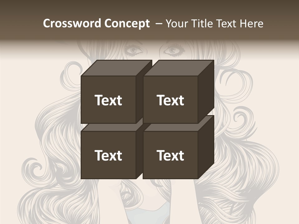 Messaging Curly Device PowerPoint Template
