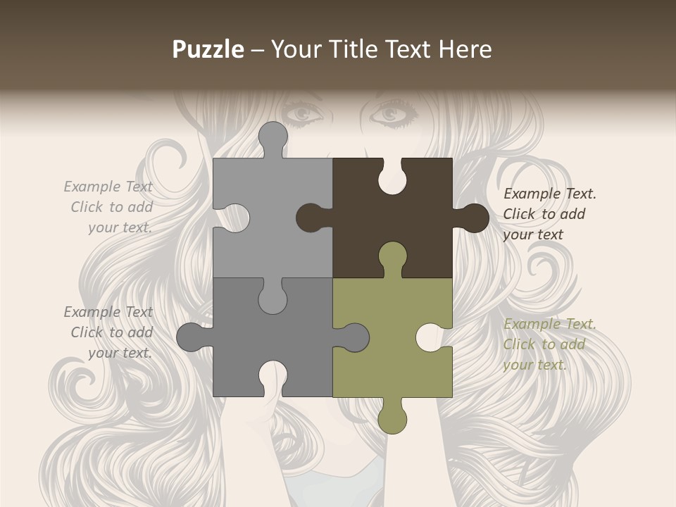 Messaging Curly Device PowerPoint Template