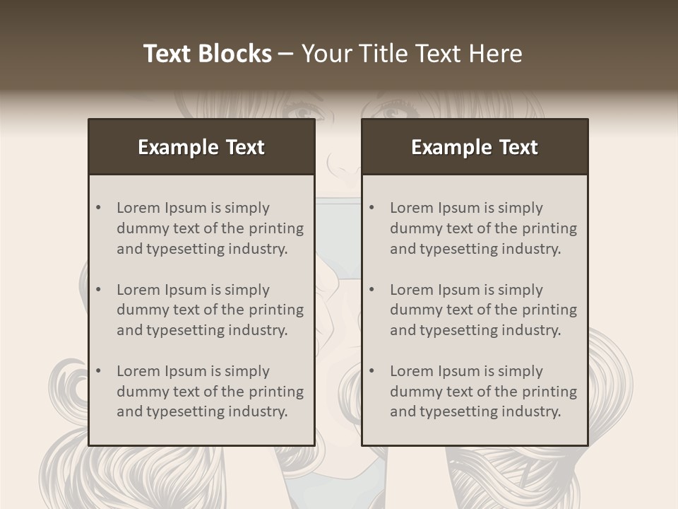 Messaging Curly Device PowerPoint Template