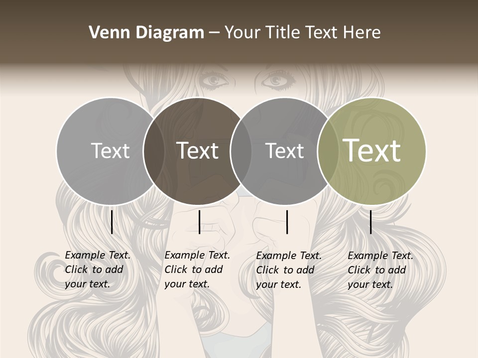 Messaging Curly Device PowerPoint Template