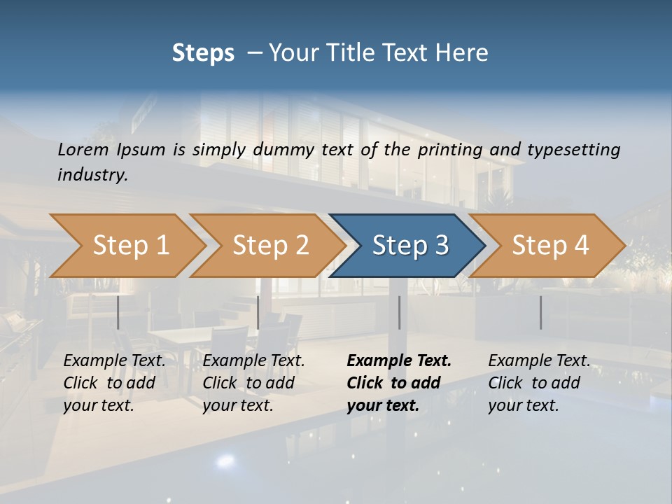 Window Outside New PowerPoint Template