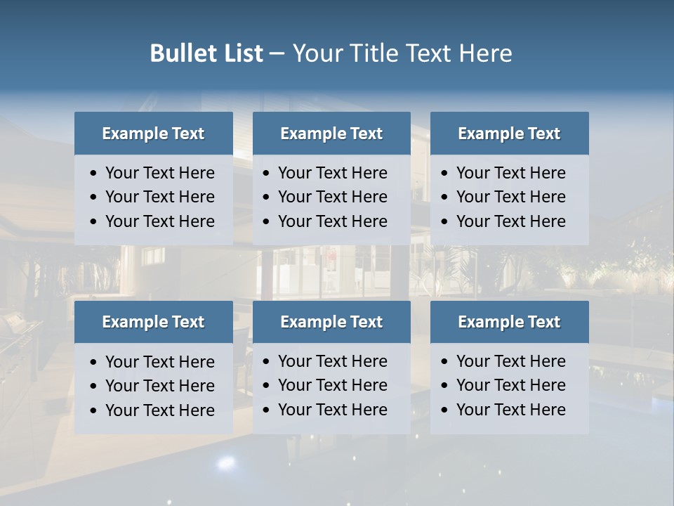 Window Outside New PowerPoint Template