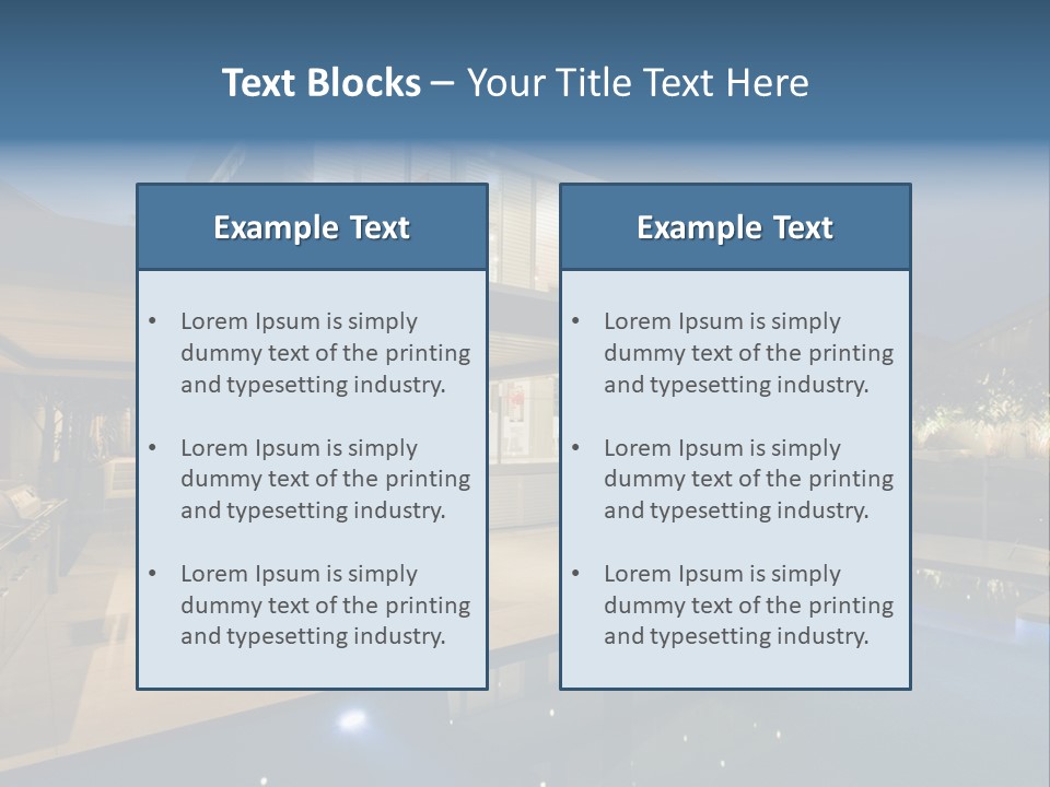 Window Outside New PowerPoint Template