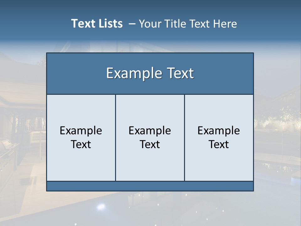 Window Outside New PowerPoint Template