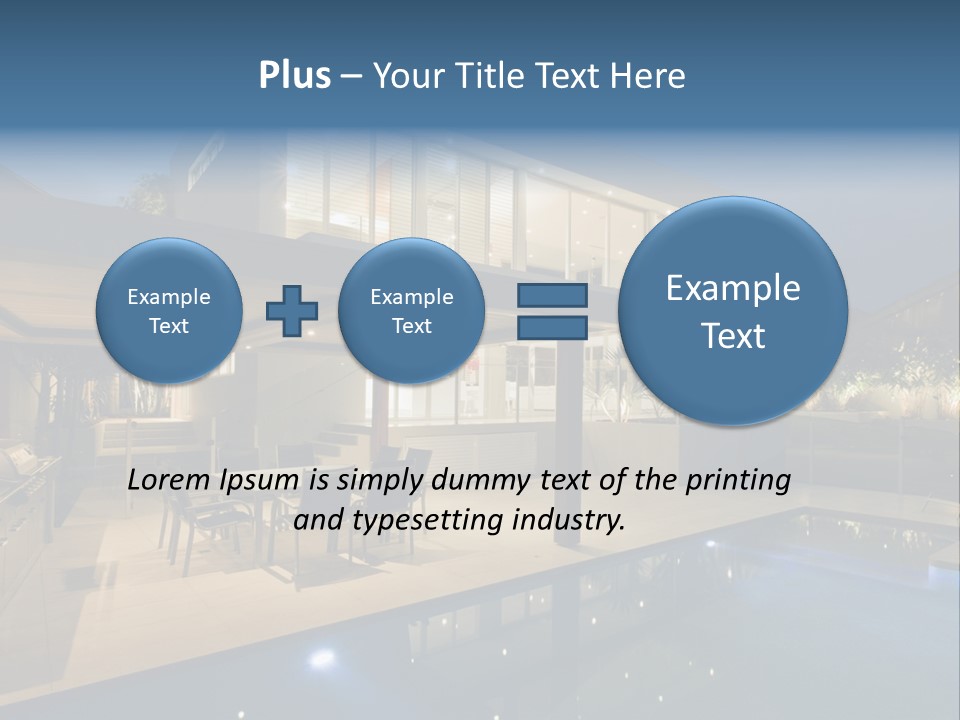 Window Outside New PowerPoint Template
