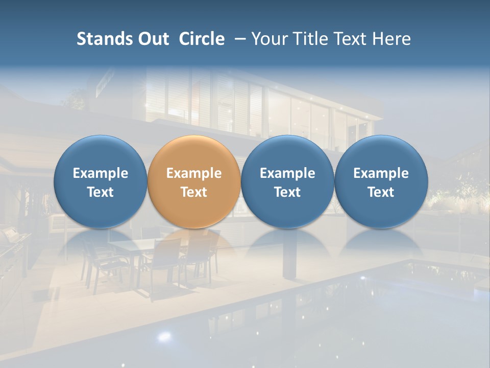 Window Outside New PowerPoint Template