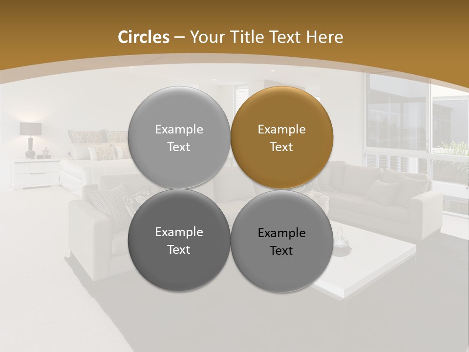 Decor White Red PowerPoint Template