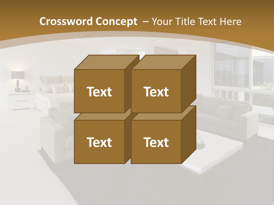 Decor White Red PowerPoint Template