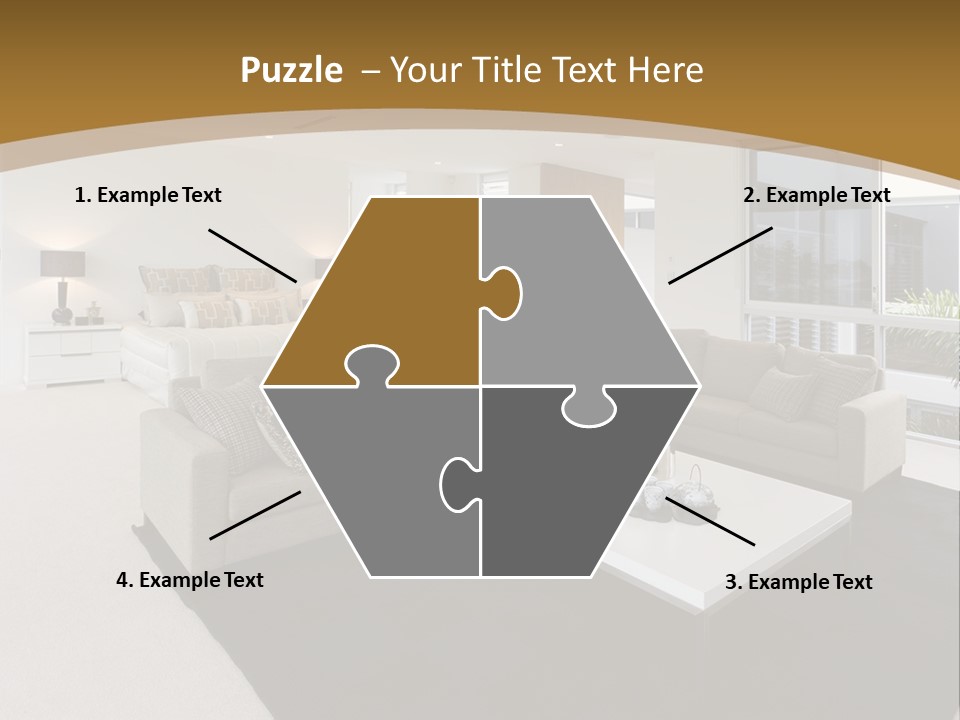 Decor White Red PowerPoint Template