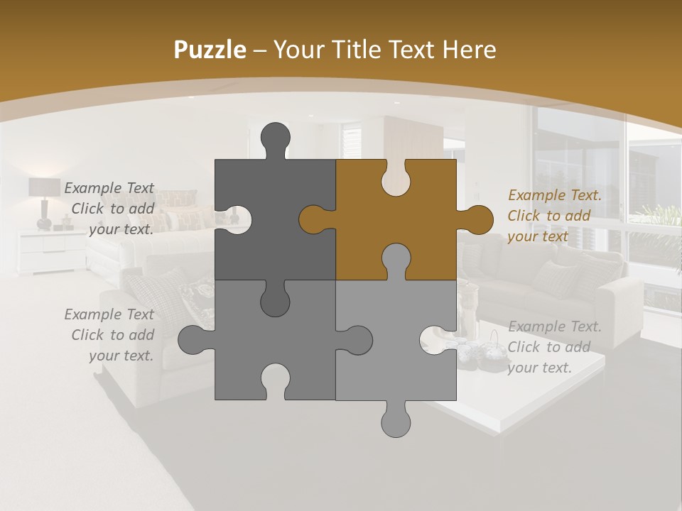 Decor White Red PowerPoint Template