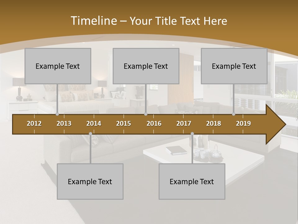 Decor White Red PowerPoint Template