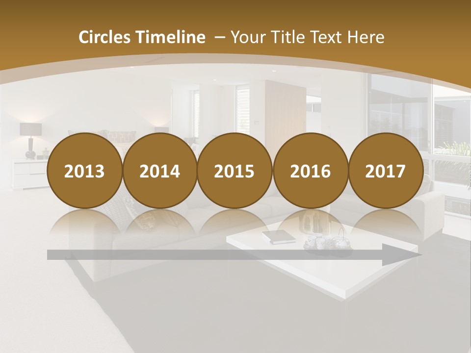 Decor White Red PowerPoint Template