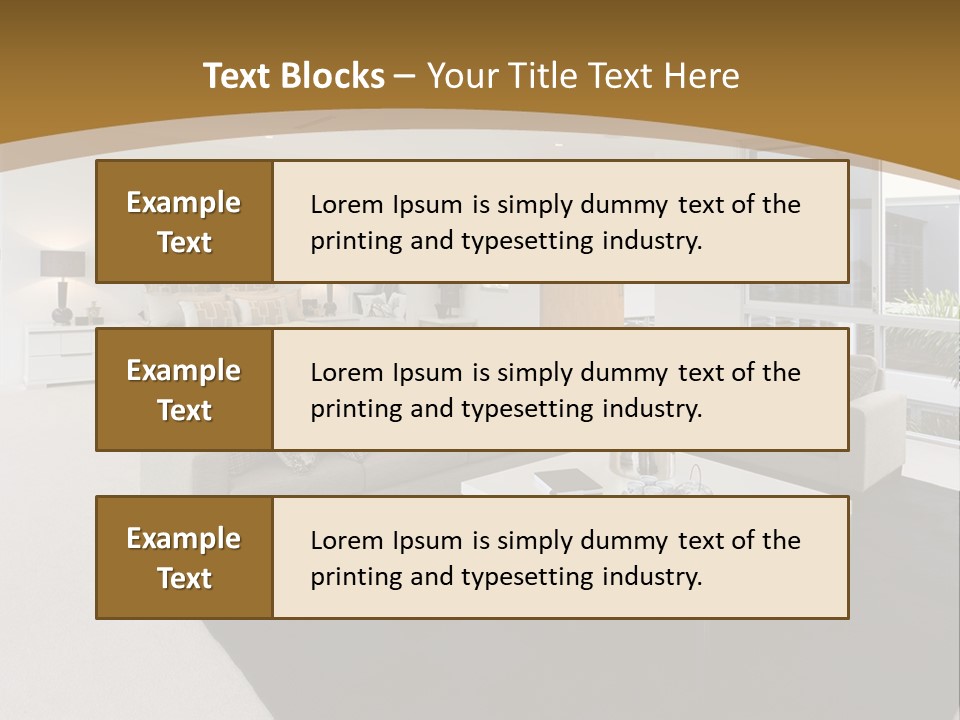 Decor White Red PowerPoint Template