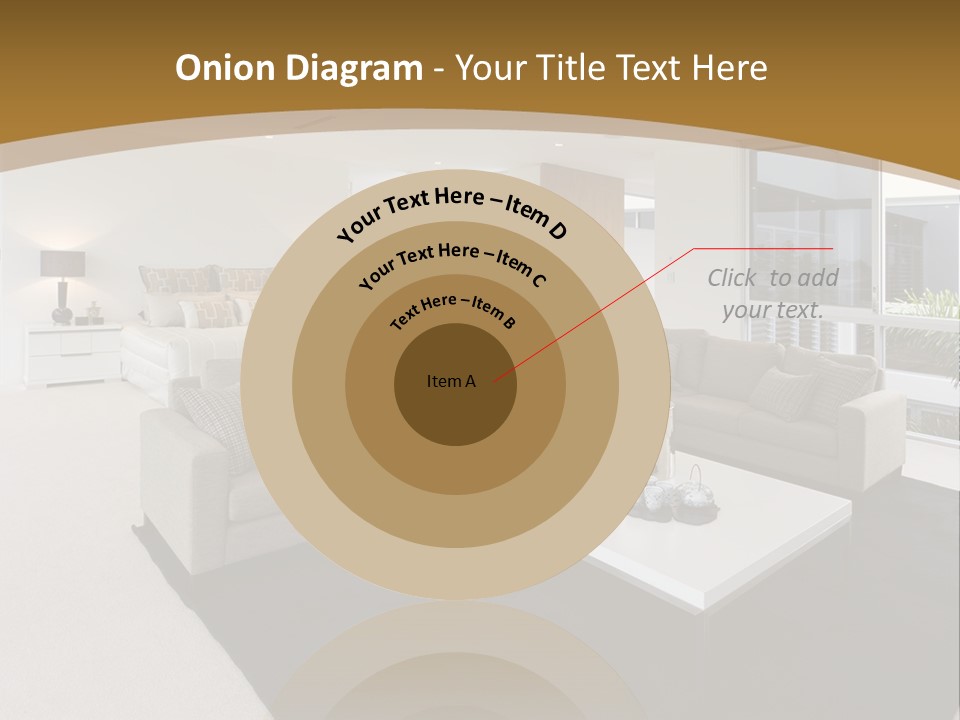 Decor White Red PowerPoint Template