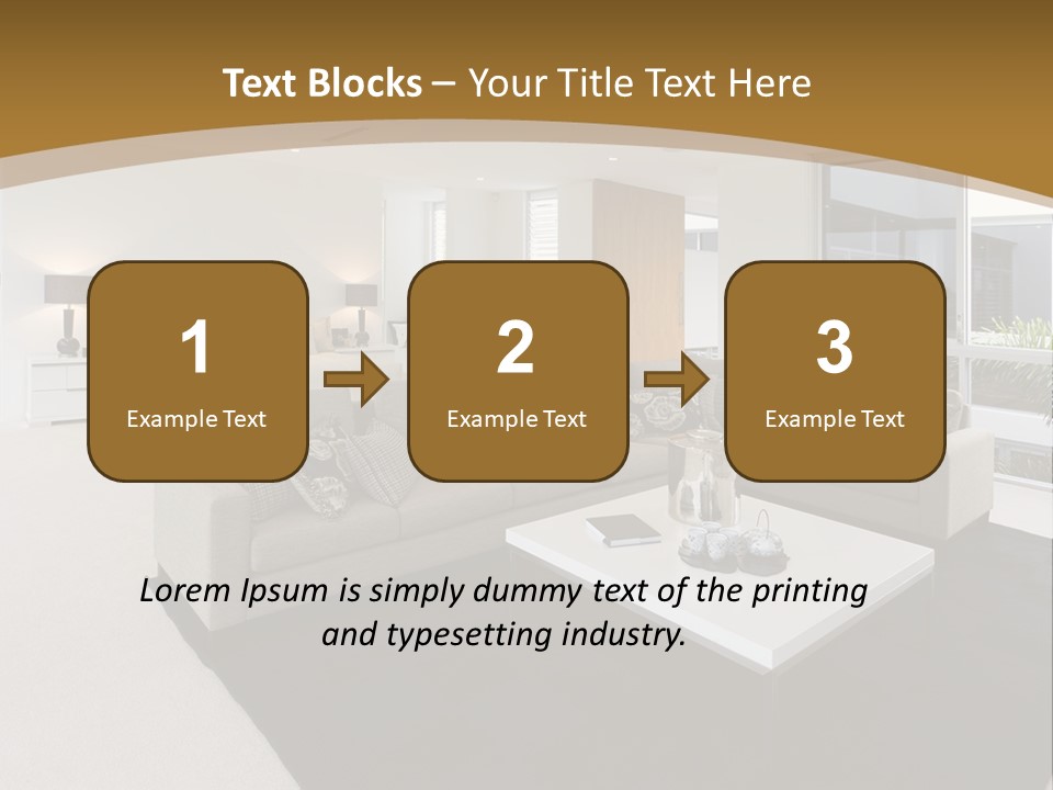 Decor White Red PowerPoint Template